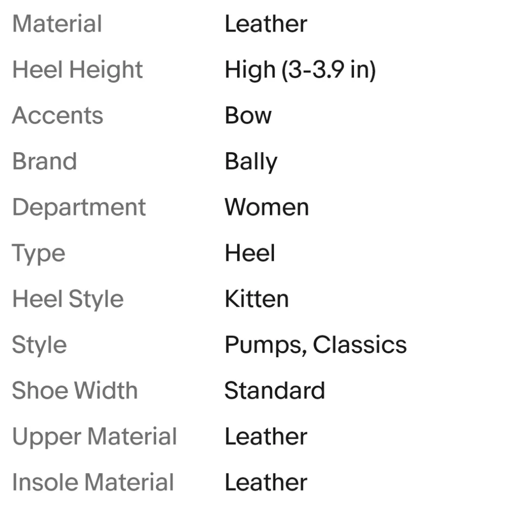 Bally Kitten heel pumps sz 6